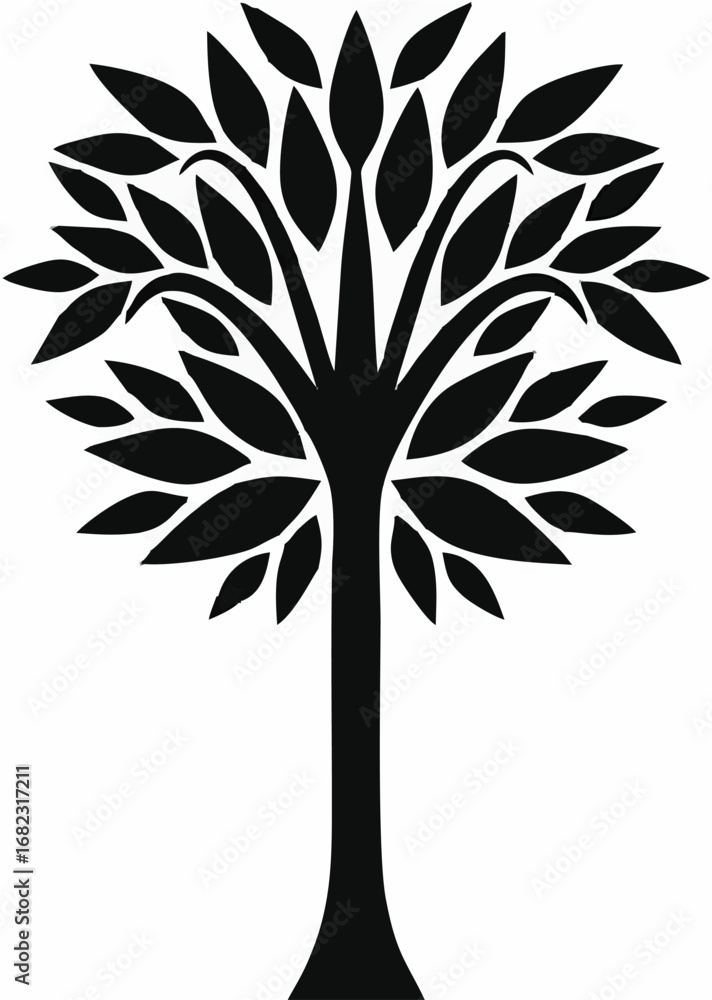 Obraz premium Tall tree.eps