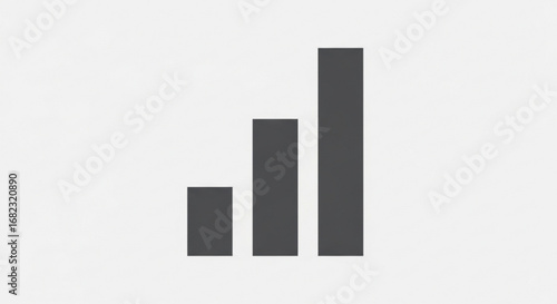 Bar graph chart diagram data analysis infographic presentation report statistics visual representation