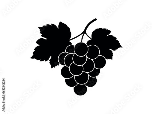 Silhouette of a Graps vector