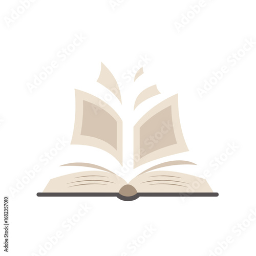 Creative Open Book Illustration