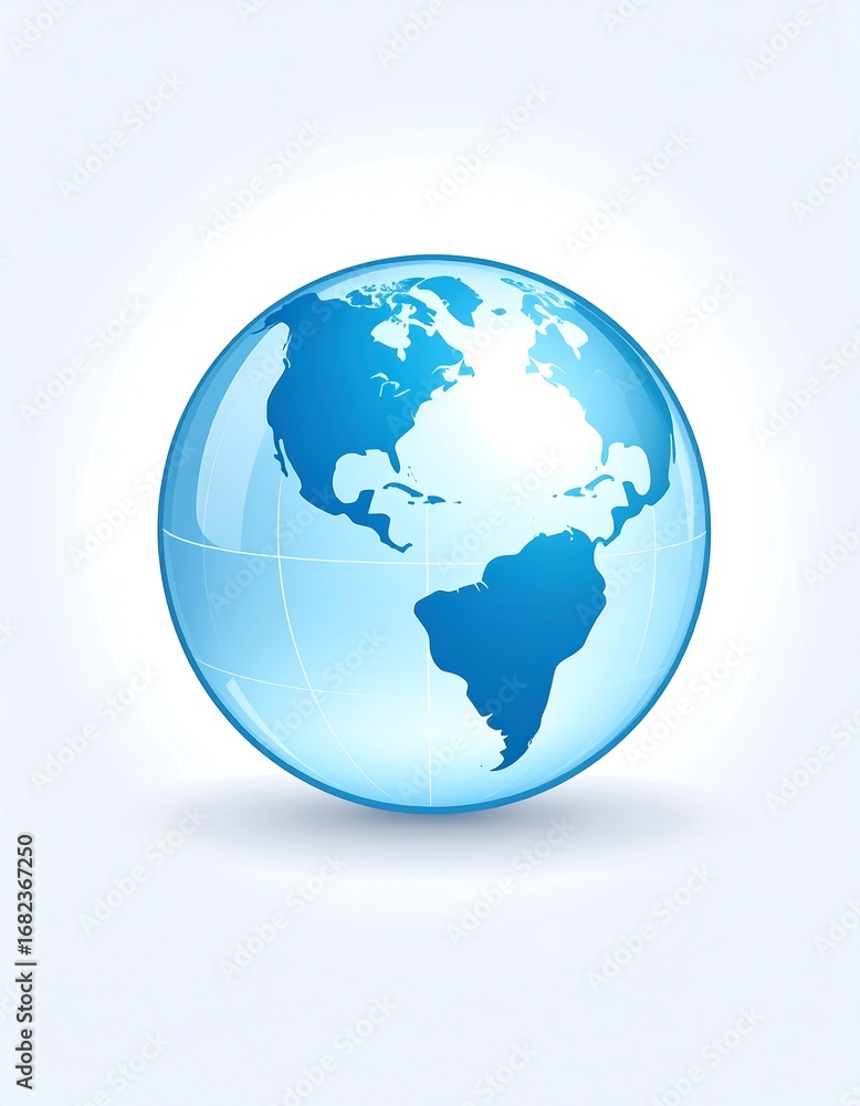 Obraz premium Earth Globe graphic design