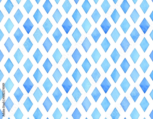 Blue Diamond Pattern Background