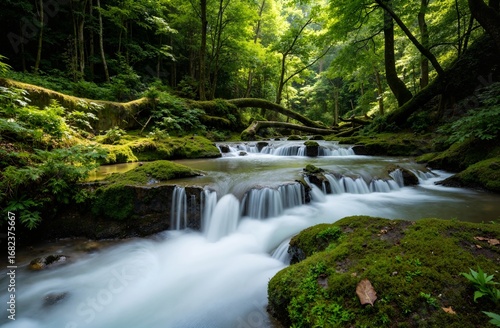 waterfall in the woods