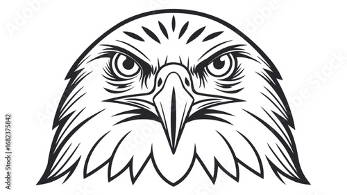 single-falcon-head--outline-engraving-line-art--is.eps