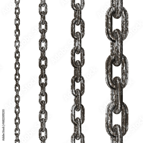 chain isolated on white background