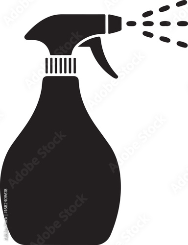 Spray bottle vector icon