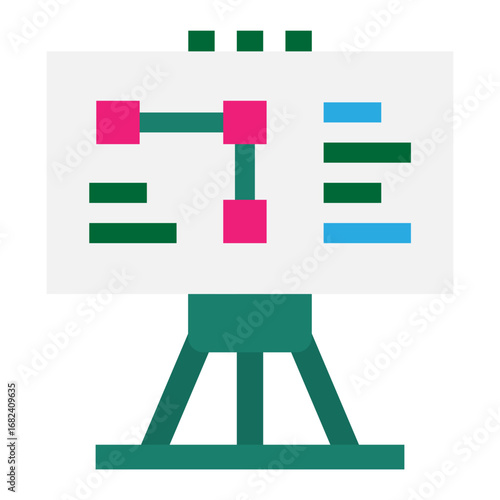 Whiteboard Presentaion Board