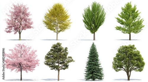 建築パース用樹木素材セット