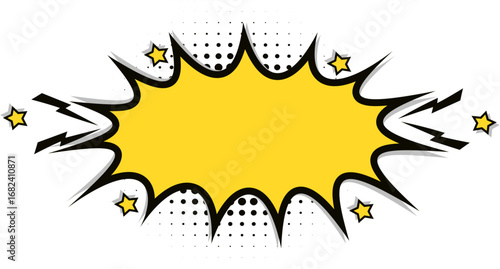 Yellow Comic Explosion, Comic Explosion