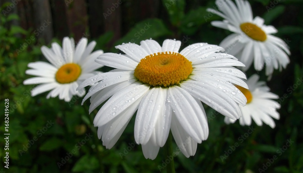 Obraz premium Close-up Garden Chamomile