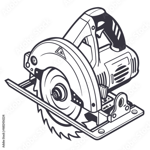 Circular saw tool power tool cutting