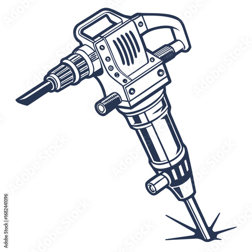 Heavy duty demolition tool jackhammer drill