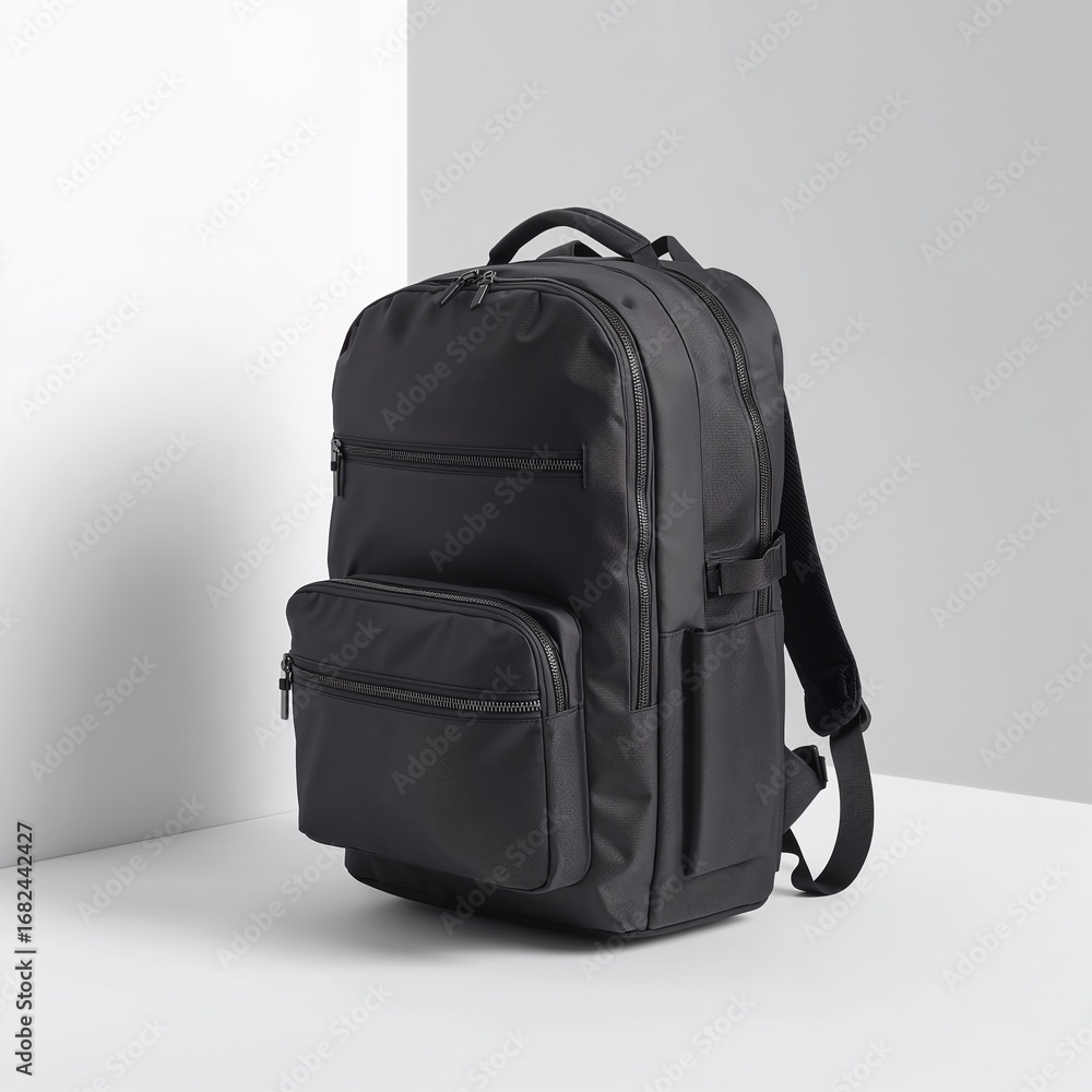 Fototapeta premium backpack isolated on white background