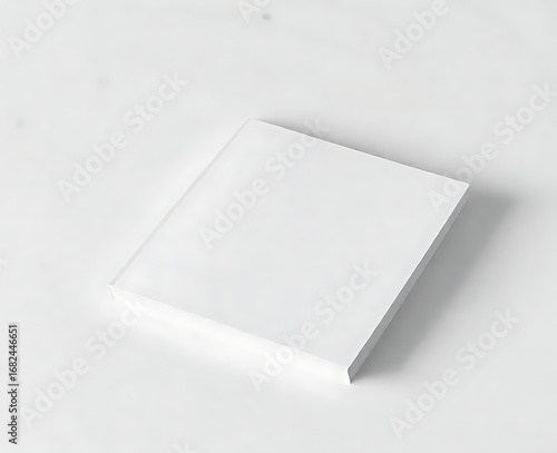 Blank Square Book Mockup Perfect for Design Presentations