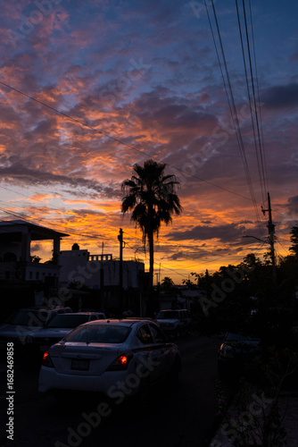 amanecer en la ciudad