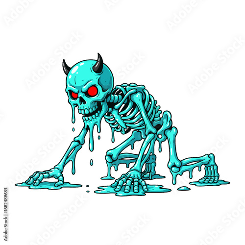 funny cartoon zombie