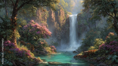cascading_waterfall_during_early_afternoon