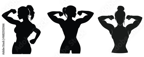Military sniper soldiers silhouette illustration for tactical design