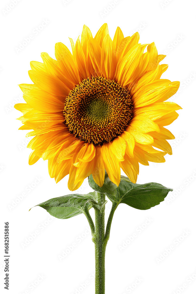 Obraz premium Close-up of a vibrant yellow sunflower