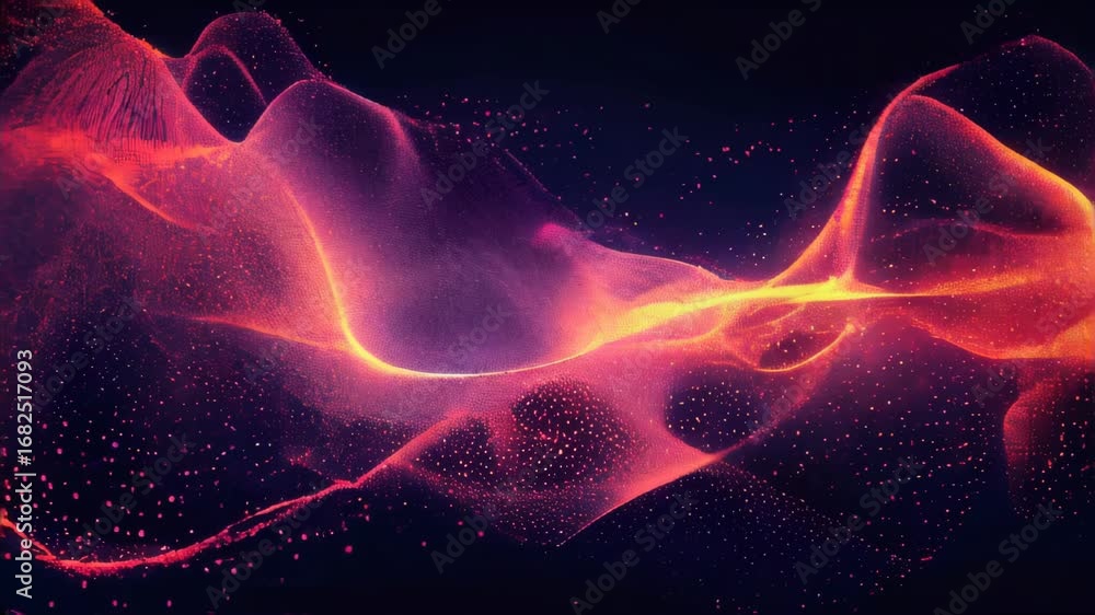 video of Abstract Digital EQ Music Equalizer. Sound Wave Design Element ...