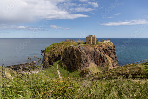 Dunnottar Castle in Aberdeenshire, Scotland