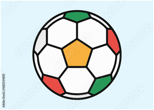 Soccer Football ball Icon, Soccer Football ball vector