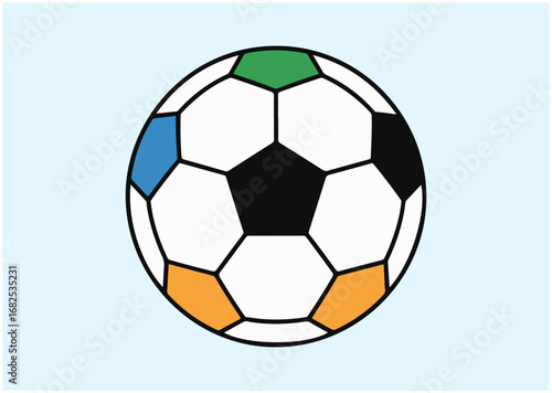 Soccer Football ball Icon, Soccer Football ball vector