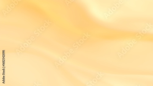 穏やかに揺らめくゴールデンベージュの抽象的な波