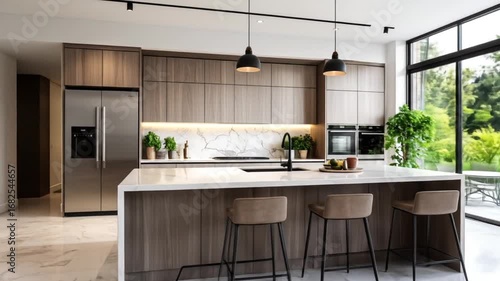 Modern kitchen interior design