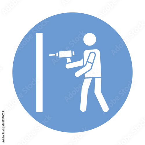 Carpentry Vector Icon which can easily modify or edit