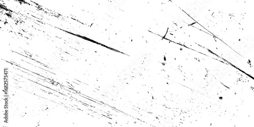 Bold abstract black and white grunge artwork featuring distressed textures, layered brush strokes, and rugged patterns, creating a striking, modern background.
