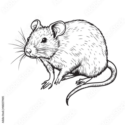 Mouse silhouette