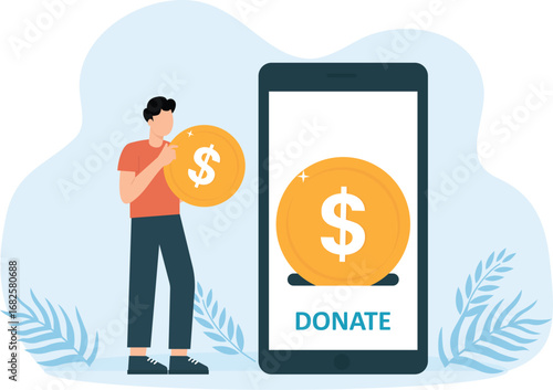 Please help as a donation support to share the concept of humanity. Love heart as a symbol of aid and assistance to humanitarian organizations or social funding projects. Charity volunteer campaign.
