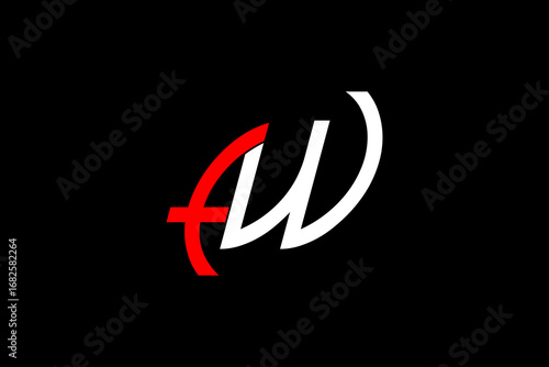 WA Initial Logo – Red and Black Swoosh Vector Design for Business Branding on White Background Free Download WA Initial Logo – Red and Black Swoosh Vector Design for Business Branding on White Background - GFXLoad