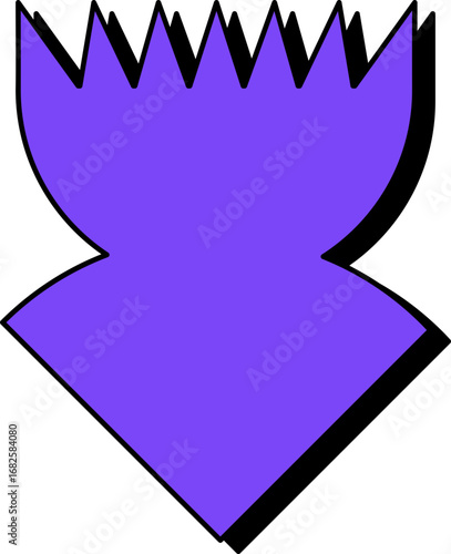 Neobrutalism Abstract Shape