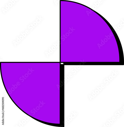 Neobrutalism Abstract Shape