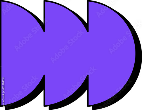 Neobrutalism Abstract Shape