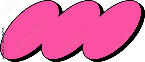 Neobrutalism Abstract Shape