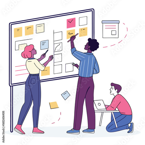 : Vector Illustration of Business Planning and Strategy Session
Adobe Illustrator Artwork