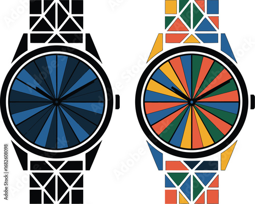 modern watches design timepieces colorful bands