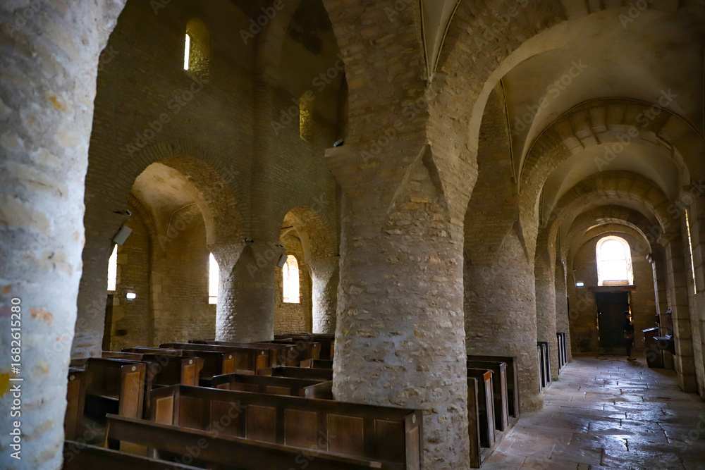 Fototapeta premium église de Chapaize