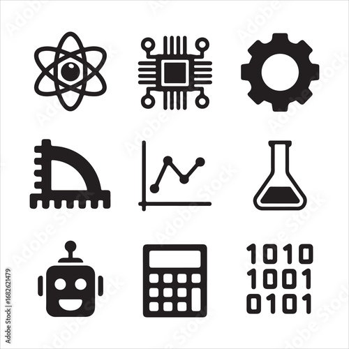set of icons