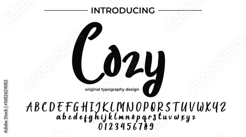 Cozy - Elegant Script Font for Smooth Handwritten Design and Creative Typography