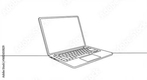 Laptop Computer Illustration