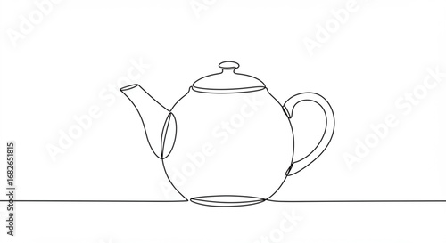 Teapot Line Drawing