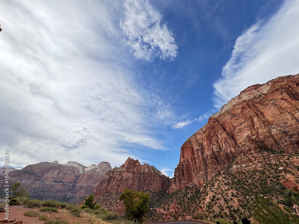 Fototapeta premium Zion National Park panorama