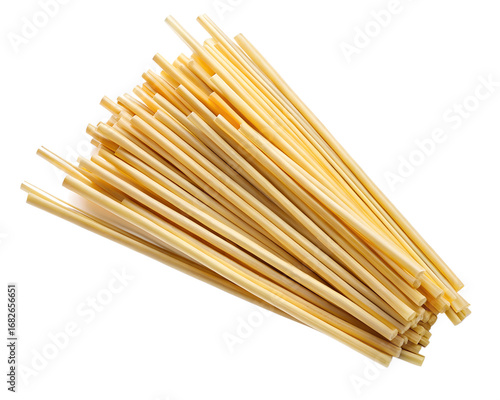 Wallpaper Mural Bundle of uncooked spaghetti pasta strands, isolated on transparent background Torontodigital.ca