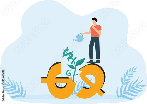 KYC or know your customer with business verifying the identity of its clients concept at the partners-to-be through a magnifying glass for business success concept,


