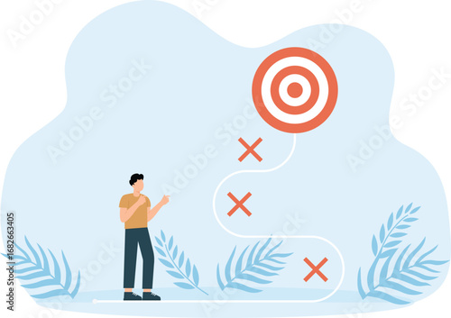 Businessman are planning to achieve the goal together, Planning tactic and Developing a new strategy, Business Data analysis research market concept, 


