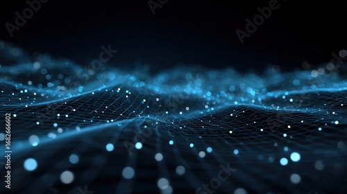 water drops on a blue background